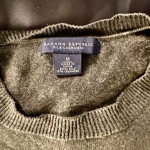 Light Silk Cashmere sweater from Banana Republic.